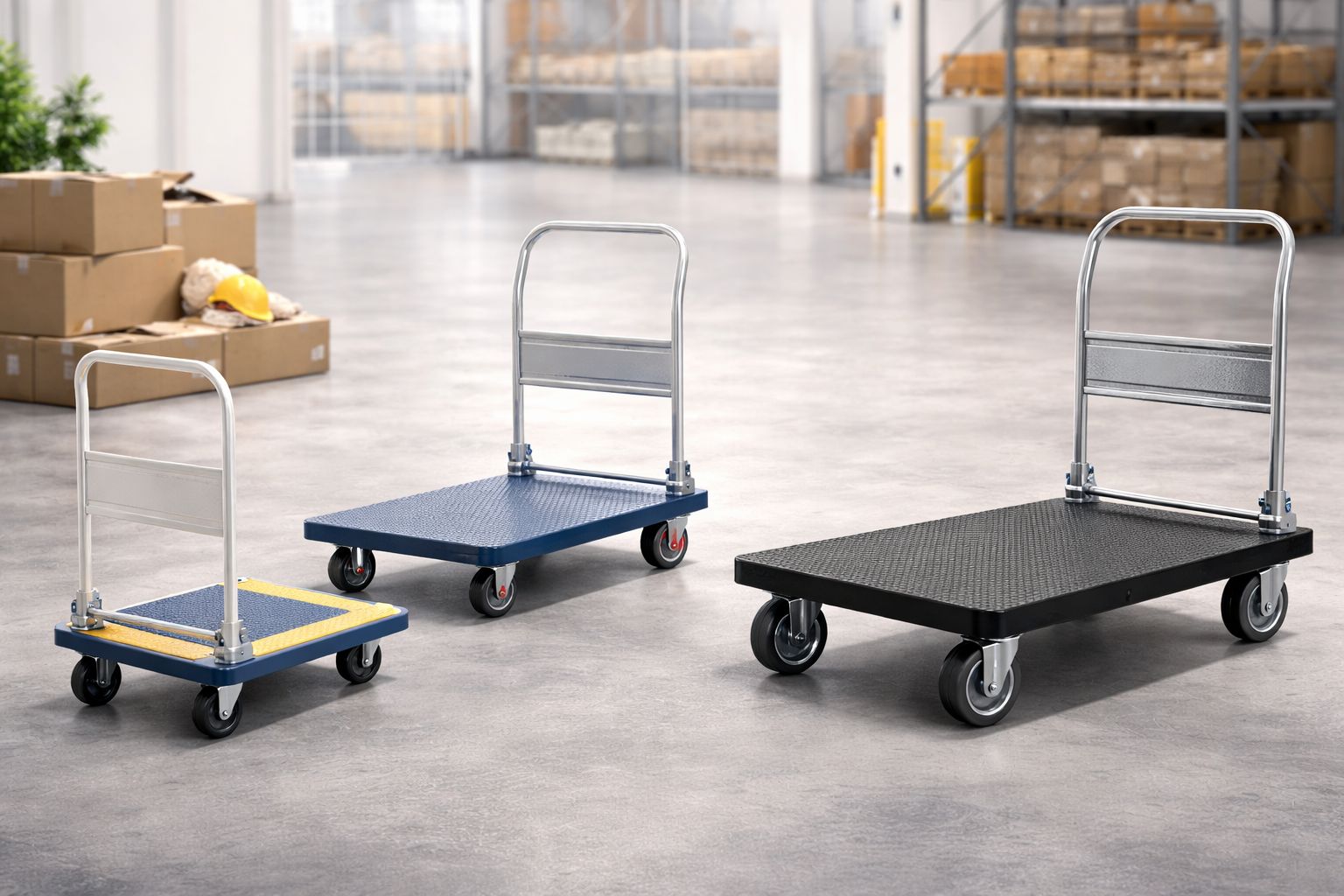Platform Trolley Buying Guide (150kg to 600kg) – How to Choose the Right Industrial Trolley