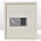 Equal Retro 48L digital safe locker closed front view with PIN keypad