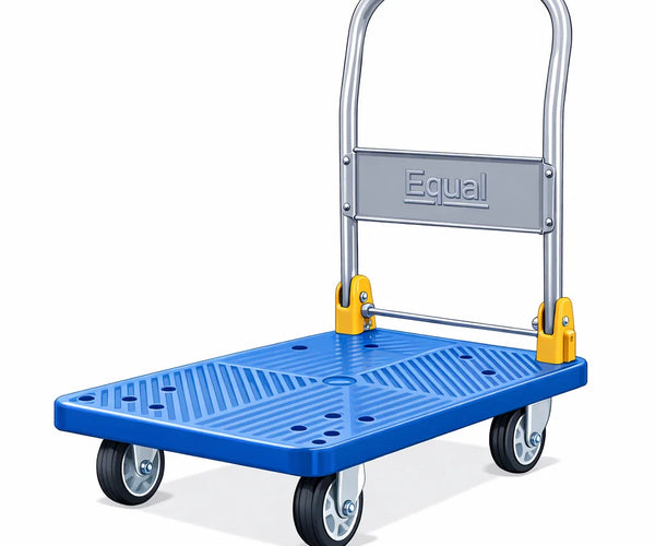 PVC Platform Trolley | Plastic Foldable Trolly | 150kg–600kg | Equal