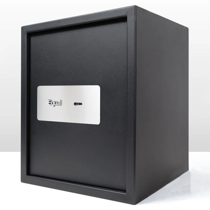 Equal steel safe locker with key lock for home, 48L tijori