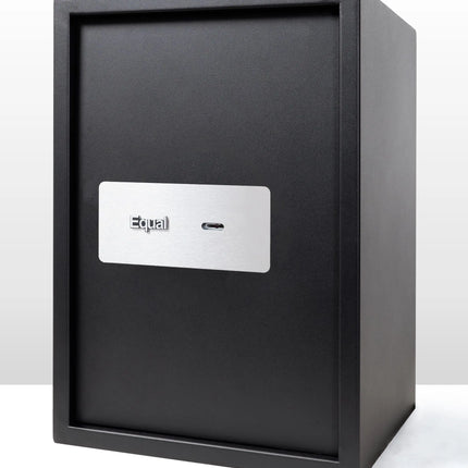 Equal steel safe locker with key lock for home, 55L tijori