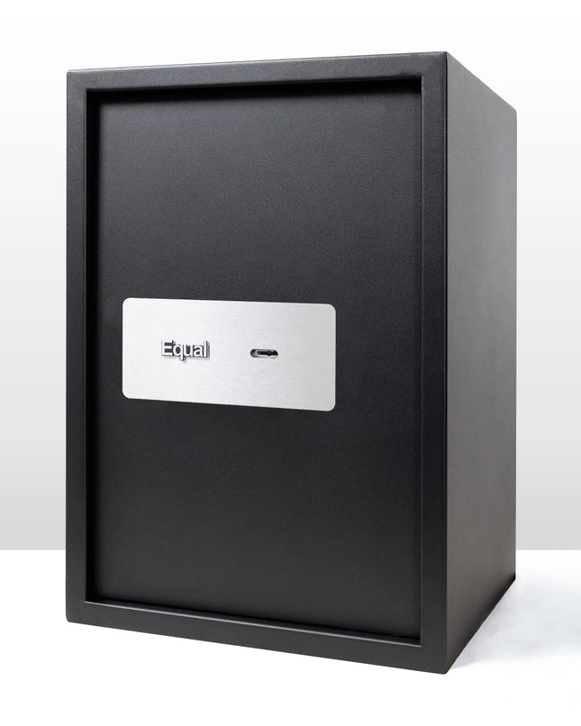 Equal steel safe locker with key lock for home, 55L tijori