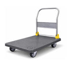 Equal 400kg Heavy Duty Foldable Platform Trolley Grey PVC Anti-Slip PU Wheels India