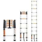 Equal 10.5 FT. Aluminium Folding Telescopic Ladder/Portable and Extension Ladder for Home