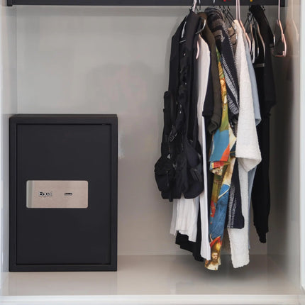 Equal home safe locker on shelf, tijori ghar ke liye for jewellery and cash