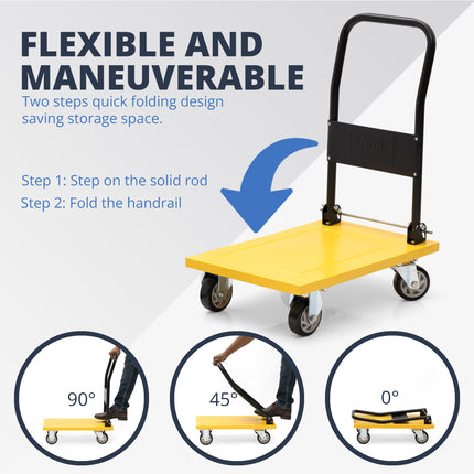 How to Fold Your Platform Trolley: Step-by-Step Guide