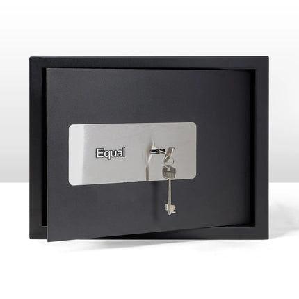 Equal steel safe locker with key lock for home, 20L tijori