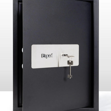 Equal steel safe locker with key lock for home, 55L tijori with 2 keys