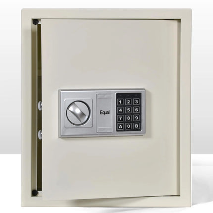 Equal Retro digital safe locker 48L, classic ivory tijori for office