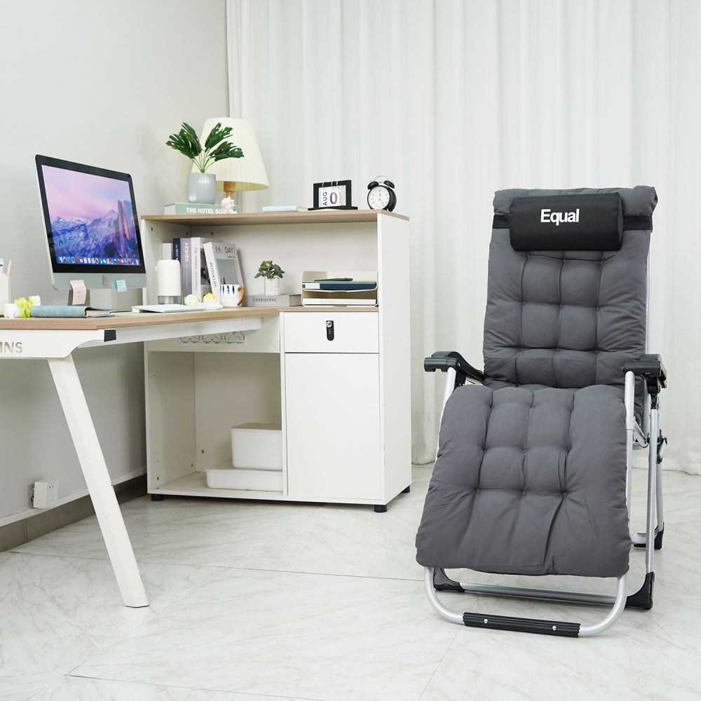 Buy Equal Mild Steel Zero Gravity Recliner Chair Online