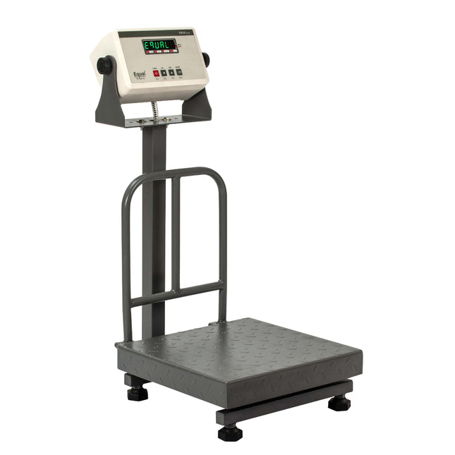 Equal 300kg Mild Steel Heavy Duty Platform Electronics Weighing Scale, 500x500mm