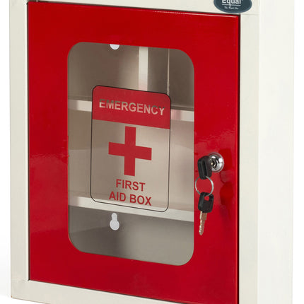 Equal Wall Mount Multi Partition First Aid Box for Home/Office/School Buildings