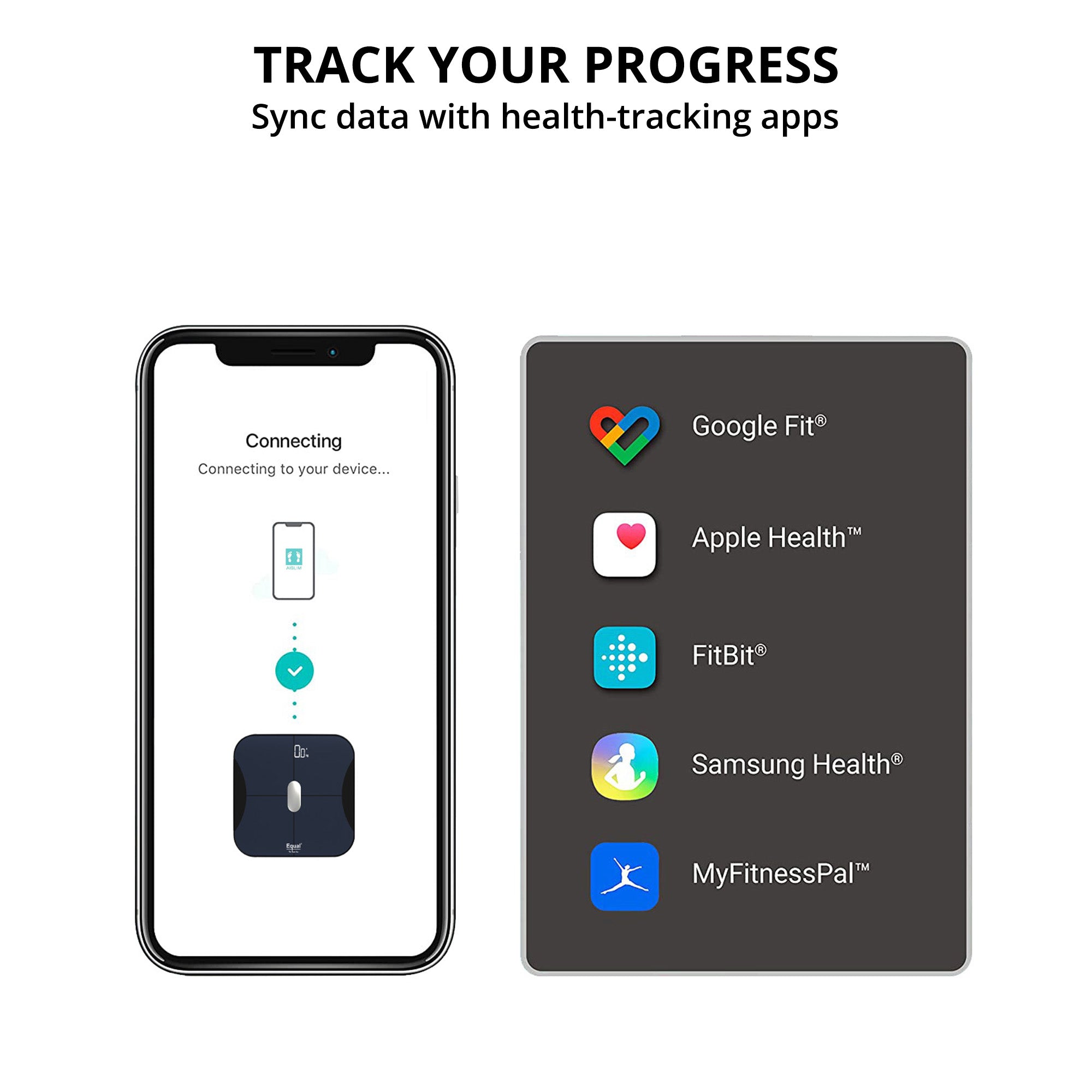 Buy Equal Smart Bluetooth Digital Weighing Machine Online