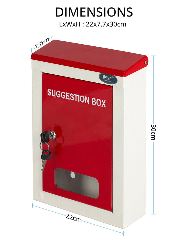 Equal Wall Mount Multi-Partition Suggestion & Letter Box – Home/Office/School