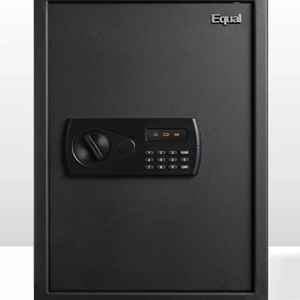 Equal SecureX 55L Digital Safe Locker Black with PIN keypad – secure locker for home and office use