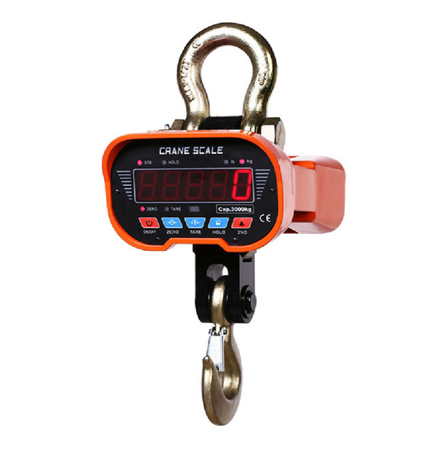 Equal 20 Ton Remote Control Digital Crane Weighing Scale with Steel Shackle & Swivel Hook