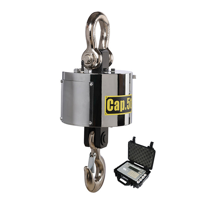 Equal 30/40 Ton Remote Control Digital Crane Weighing Scale with Steel Shackle & Swivel Hook