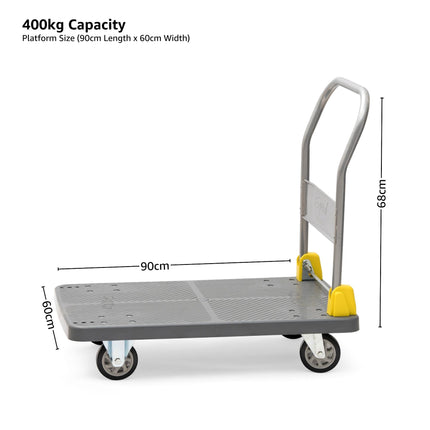Equal 400kg platform trolley size
