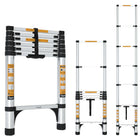 Equal 6.5 FT Aluminium Telescopic Ladder 150kg EN131 Certified